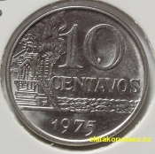 Brazílie - 10 centavos 1975