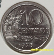 Brazílie - 10 centavos 1978