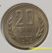 Bulharsko - 20 stotinki 1962