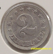 Jugoslávie - 2 dinar 1953