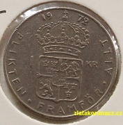 Švédsko - 1 krona 1972 U
