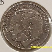 Švédsko - 1 krona 1979 U