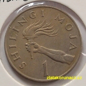 Tanzánie - 1 shiling 1966