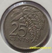 Trinidad and Tobago - 25 cents 1977