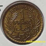 Tunis - 1 frank 1945 (1364)