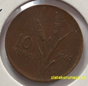Turecko - 10 kurus 1962