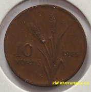 Turecko - 10 kurus 1965