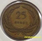 Turecko - 25 kurus 1948