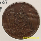 Borneo - Briské severní - 1 cent 1888 H