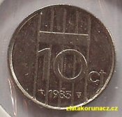 Holandsko - 10 cent 1985