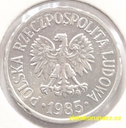 Polsko - 20 groszy 1985