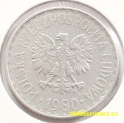 Polsko - 1 zloty 1980