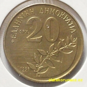 Řecko - 20 drachmes 1998