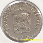 Venezuela - 12 1/2 centimos 1958