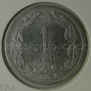 Afrika - Centrální - 1 franc 1976