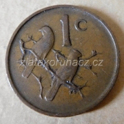 Afrika jižní - 1 cent 1966