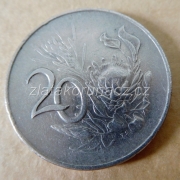 Afrika jižní - 20 cent 1966