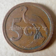 Afrika jižní - 5 cent 1990
