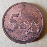 Afrika jižní - 5 cent 1996