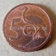 Afrika jižní - 5 cent 2007