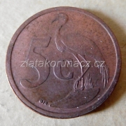 Afrika jižní - 5 cent 2008