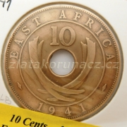 Afrika východní - 10 cents 1941 I