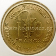 Afrika západní - 10 francs 1968