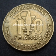 Afrika západní - 10 francs 1980
