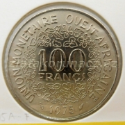 Afrika západní - 100 francs 1975