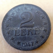 Albanie - 2 Leke 1947