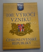 Album na mince 100. výročí vzniku československé republiky I.