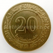 Alžírsko - 20 centimes 1972
