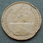 Anglie - 1/2 New Penny 1979