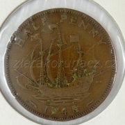 Anglie - 1/2 penny 1940