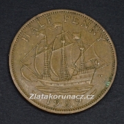 Anglie - 1/2 penny 1959 