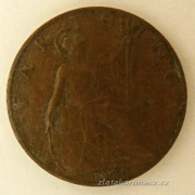 Anglie - 1 farthing 1920