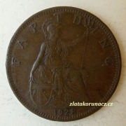 Anglie - 1 farthing 1928