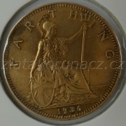 Anglie - 1 farthing 1936