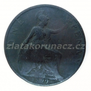 Anglie - 1 penny 1899