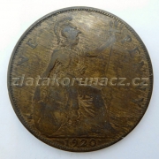 Anglie - 1 penny 1920