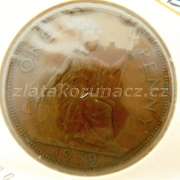 Anglie - 1 penny 1939