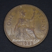 Anglie - 1 penny 1965 