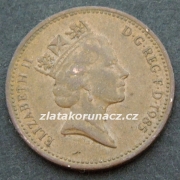 Anglie - 1 Penny 1985