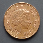 Anglie - 1 Penny 1998
