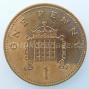 Anglie - 1 penny 2008 starý typ