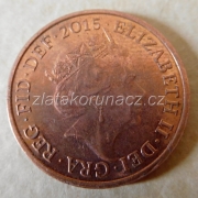 Anglie - 1 penny 2015