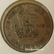 Anglie - 1 shilling 1948
