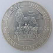 Anglie - 1 shilling 1908