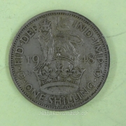 Anglie - 1 Shilling 1948 anglická ražba