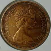 Anglie - 2 New Pence 1971 